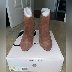 NWB Nine West Maggi Booties - Size 10